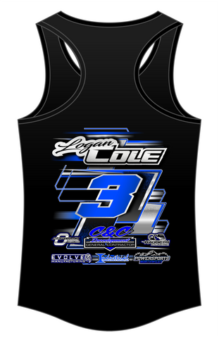 Logan Cole Women's Racerback Tank Top